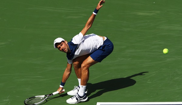Djokovic musste bereits nach seinem ersten Match wieder von Indian Wells abreisen.