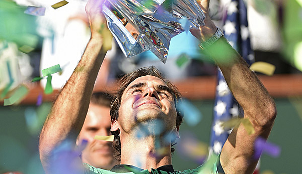 Roger Federer geht als einziger Ex-Sieger ins Rennen von Indian Wells
