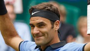 Roger Federer hat in Halle 500 ATP-Punkte zu verteidigen