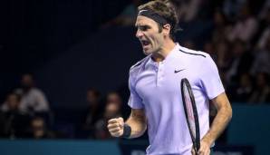 Roger Federer geht in Basel als Titelverteidiger ins Rennen