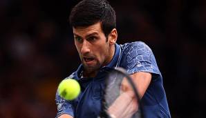 Novak Djokovic steht in Paris-Bercy im Halbfinale