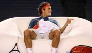 Roger Federer ist ein Meister der optimalen Krafteinteilung