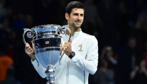 Novak Djokovic wird das Jahr als Weltranglistenerster abschließen