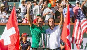 Tommy Haas und Roger Federer freuen sich auf ihre Teilnahme in Stuttgart
