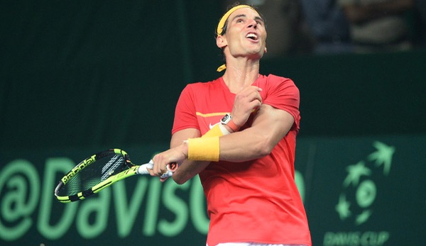 Rafael Nadals Antritt im Davis Cup ist noch nicht gesichert.