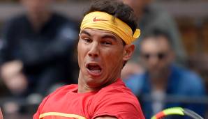 Rafael Nadal war in Valencia nie in Gefahr
