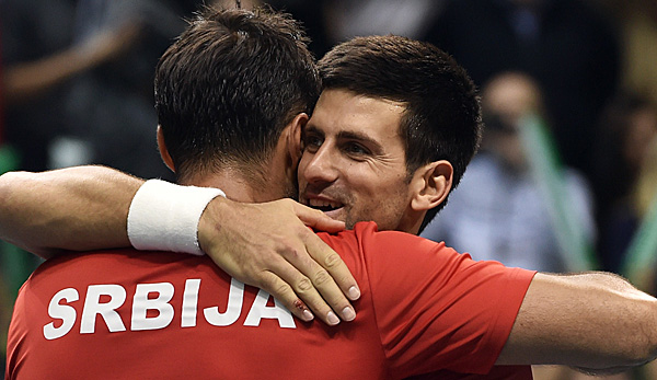 Novak Djokovic spielt gerne für sein Heimatland