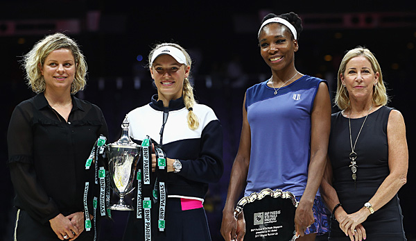 Damit war nicht zu rechnen - Caroline Wozniacki und Venus Williams in den WTA Finals