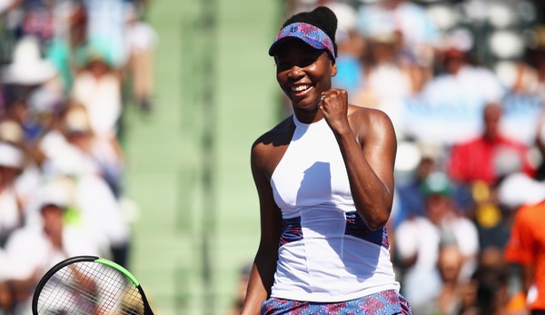 Venus Williams steht in Miami im Achtelfinale.