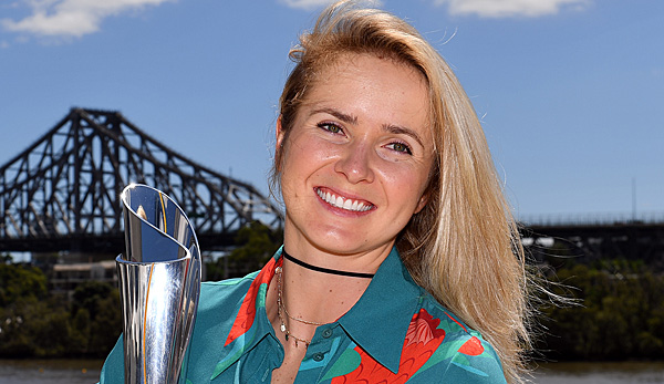 2018 konnte Elina Svitolina in Brisbane triumphieren