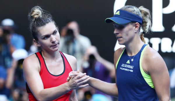 Angelique Kerber, Simona Halep, Australian Open