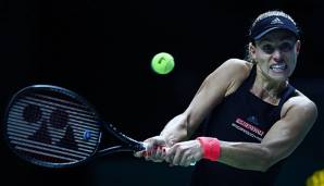 Angelique Kerber kämpft in Singapur um den Einzug ins Halbfinale.