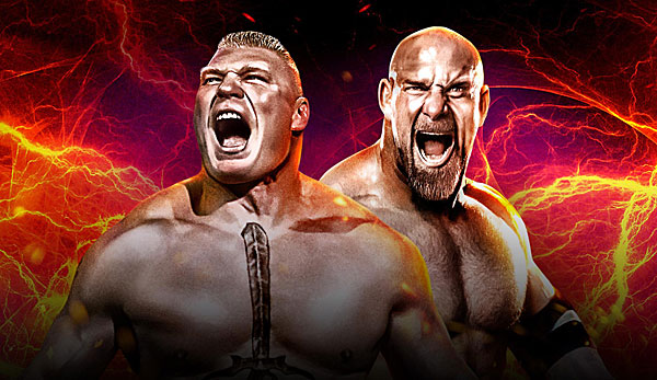 Brock Lesnar und Bill Goldberg trafen zuletzt 2004 bei WrestleMania XX aufeinander