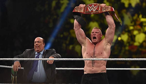 Brock Lesnar tritt für Raw gegen Smackdowns Daniel Bryan an.