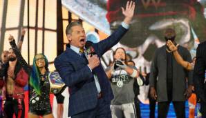 Offiziell eröffnet wurde die Show freilich von WWE-Boss Vince McMahon.