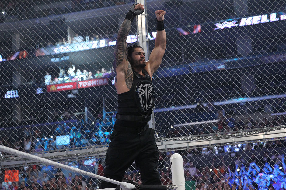 Auch wenn Bray Wyatt alles versuchte, Roman Reigns ließ sich nicht in die Knie zwingen